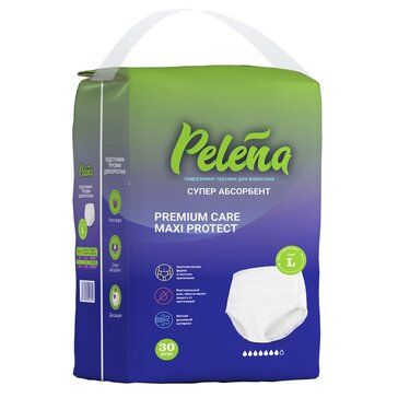 фото упаковки Pelena подгузники-трусики для взрослых